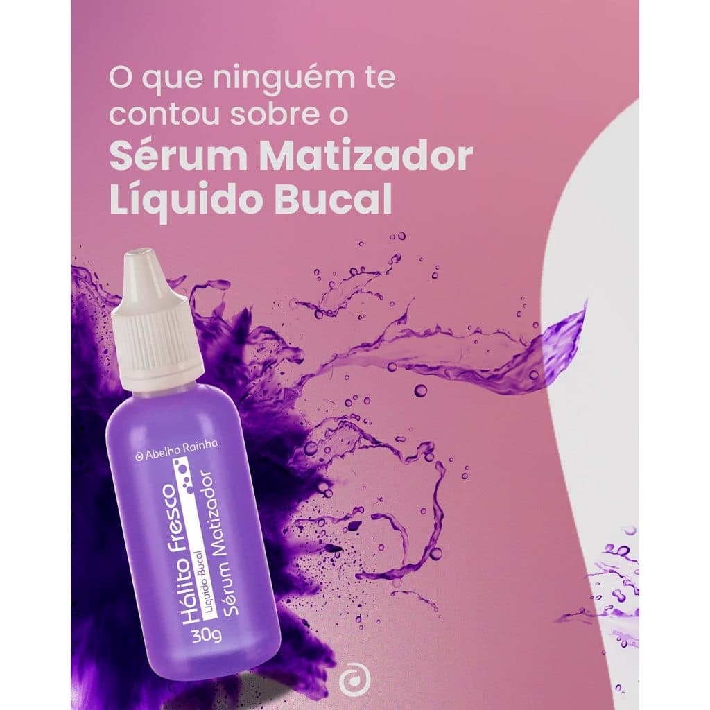 Serum Matizador Dental 30ml – Dentes Brancos + Hálito Fresco