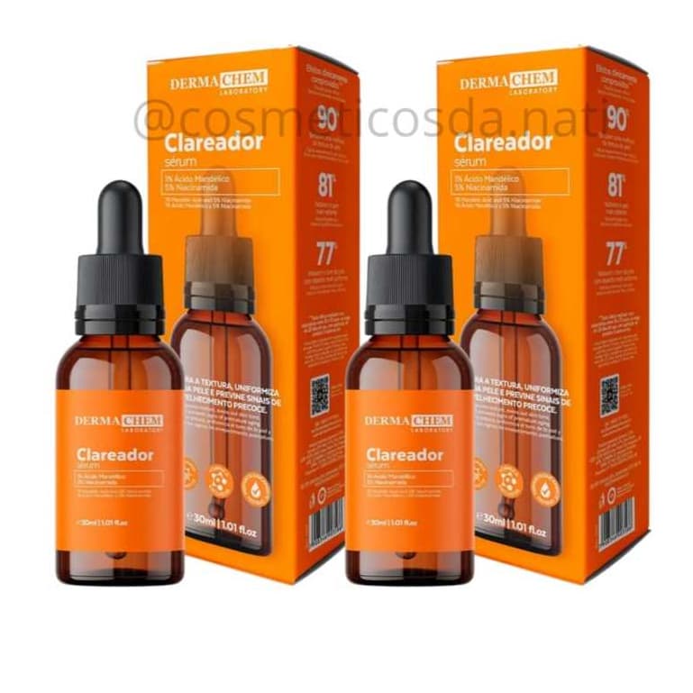 Kit com 2 Serum Clareador de Manchas Dermachem