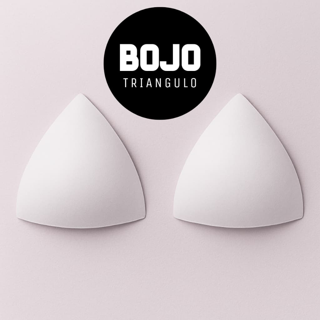 Bojo Triangulo (1 PAR) Confeccao Fitness Biquini Tops Confortavel Ajustavel