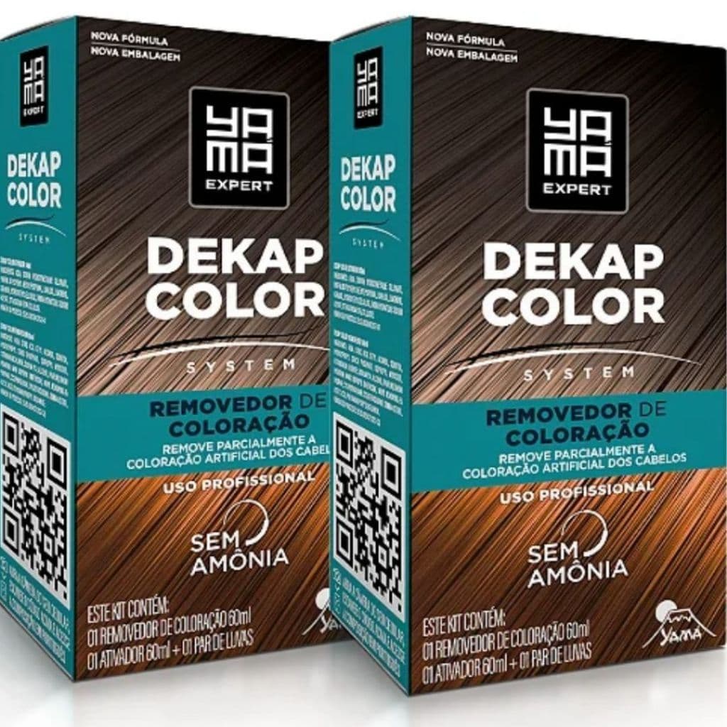 Kit com 2 Unidades Yamá Dekapcolor System – 120ml cada