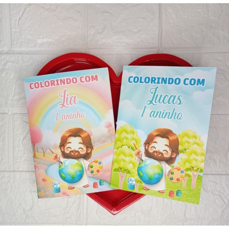 Mini Livro de colorir " Maior pintor do mundo" menino e menina( tamanho 10x15)/ livros de pintura/lembrancinhas de festa