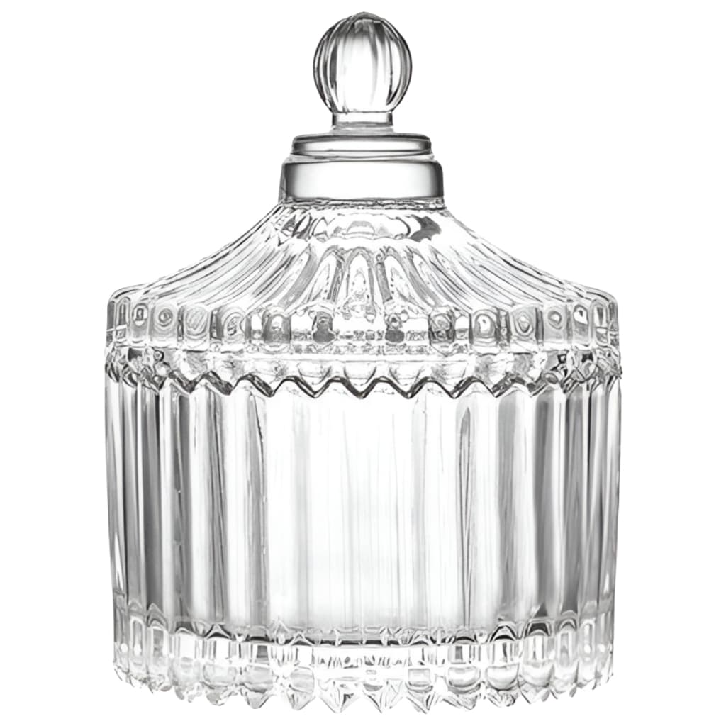 Kit 70 Bomboniere Elegante Lembrancinha Luxo Casamento Vidro Moderna Potiche Castiçal porta velas