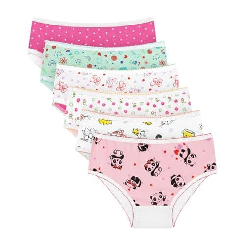 Kit com 3, 6, 9 e 12 Calcinhas Tanga Infantil Menina