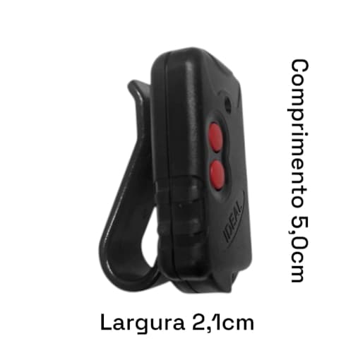 Controle compatível com centrais Rossi 433Mhz Rolling code IDEALSE - Modelo 9103c