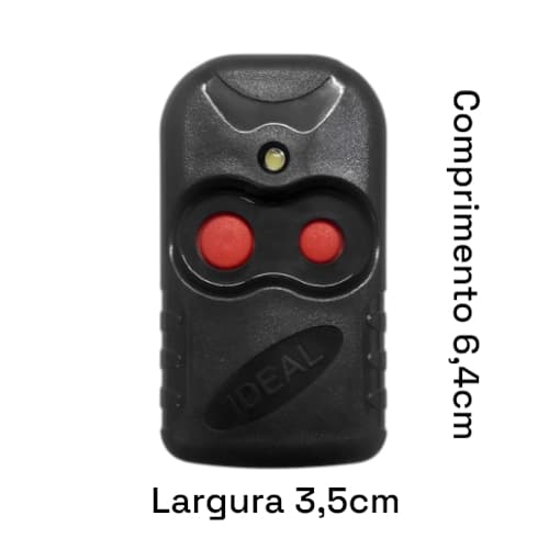 Controle compatível PPA RCG GAREN UNISYSTEM MKN AGL INTELBRAS 433MHZ - IdealSE  Modelo 5104