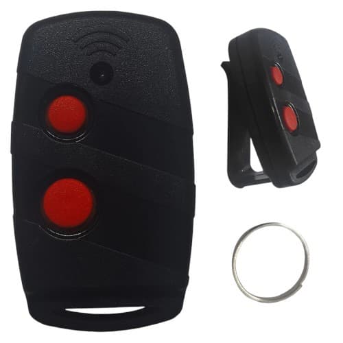 Controle compatível com centrais Rossi 433Mhz Rolling code IDEALSE - Modelo 9003