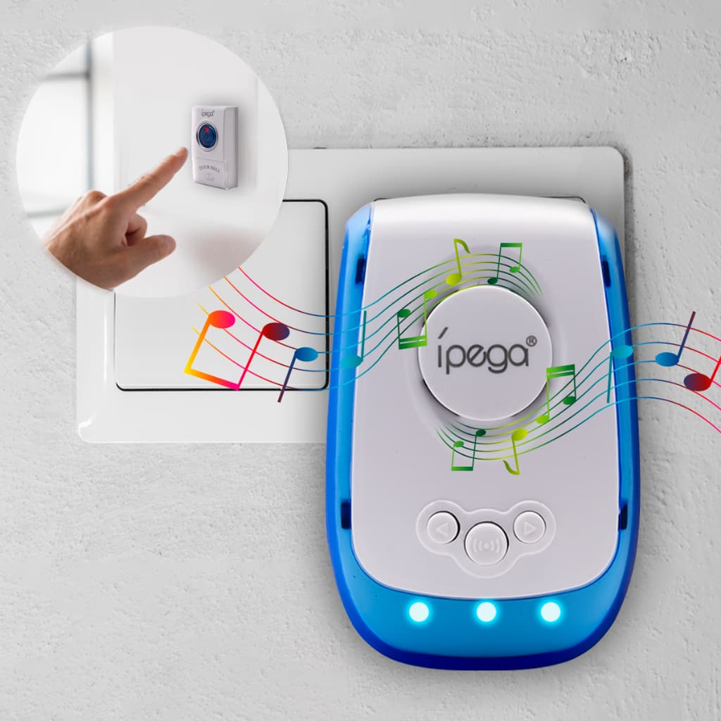 Campainha Sem fio Externa Tomada Longo Alcance residencial inteligente