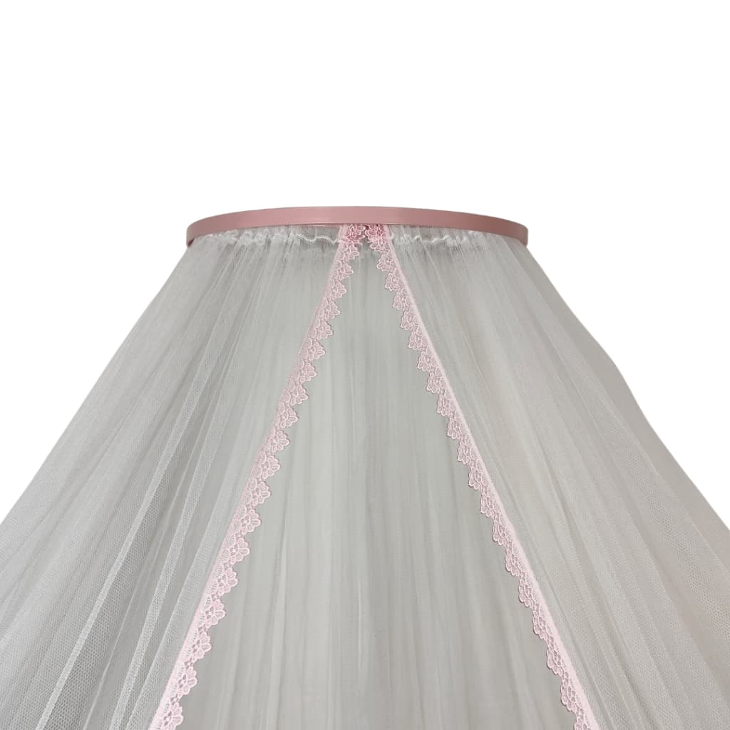 Dossel fino com mosquiteiro tule