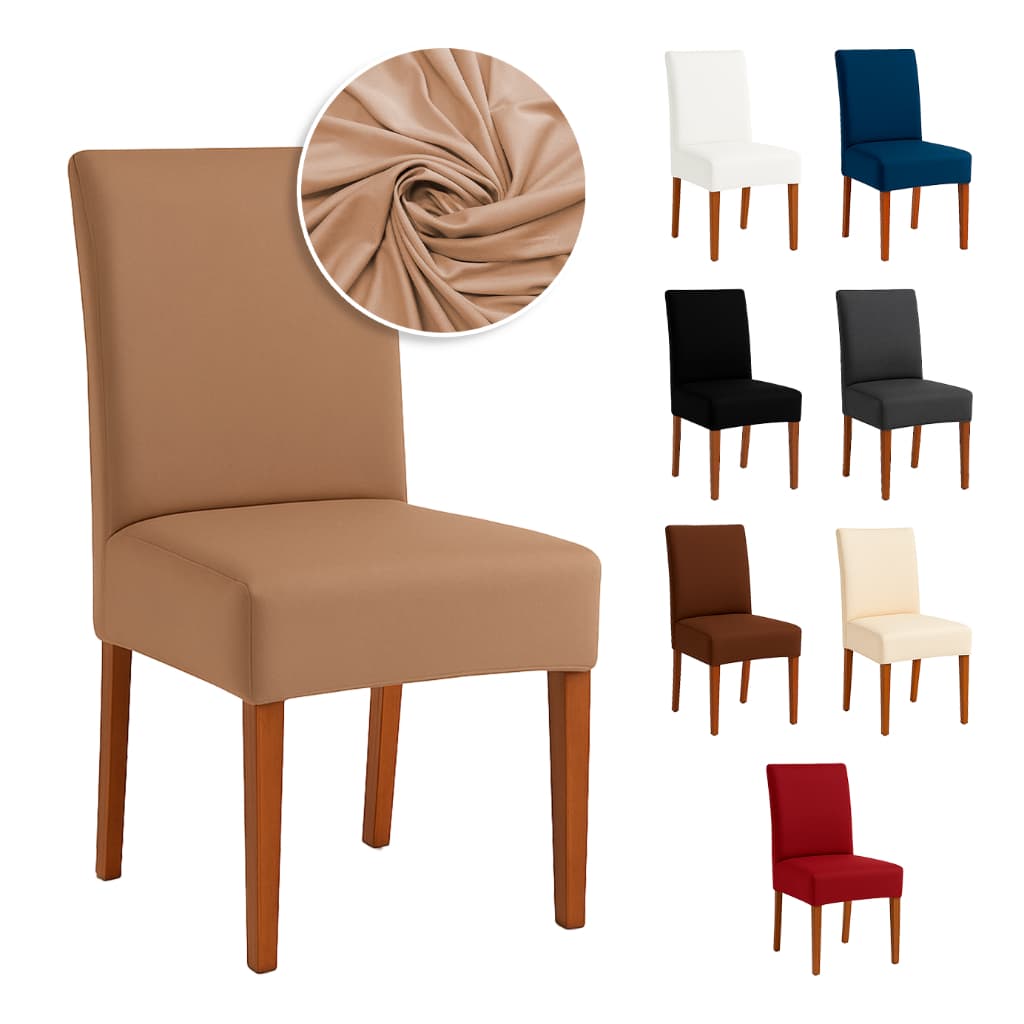 Kit 04 e 02 Capas de Cadeira Jantar Protetora Malha Gel Revestimento Ajústavel com Elástico