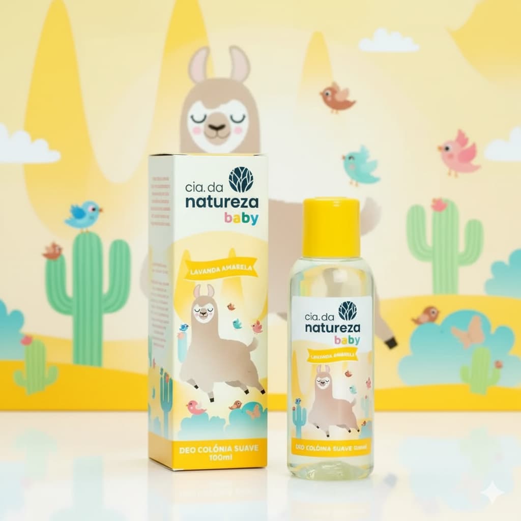 Deo Colônia Lavanda Amarela