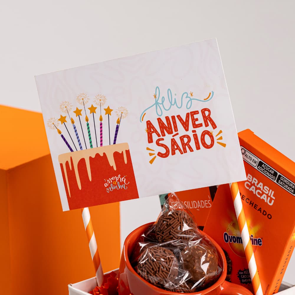 Cartões e Tags | Coleção Aniversário (10 unidades)