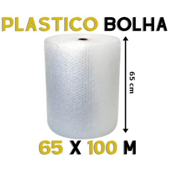 Plástico Bolha 65 Cmx100 Metros 25 Micras Proteção e Segurança Mudança \ Ecommerce- ENVIO EM 24 HRS