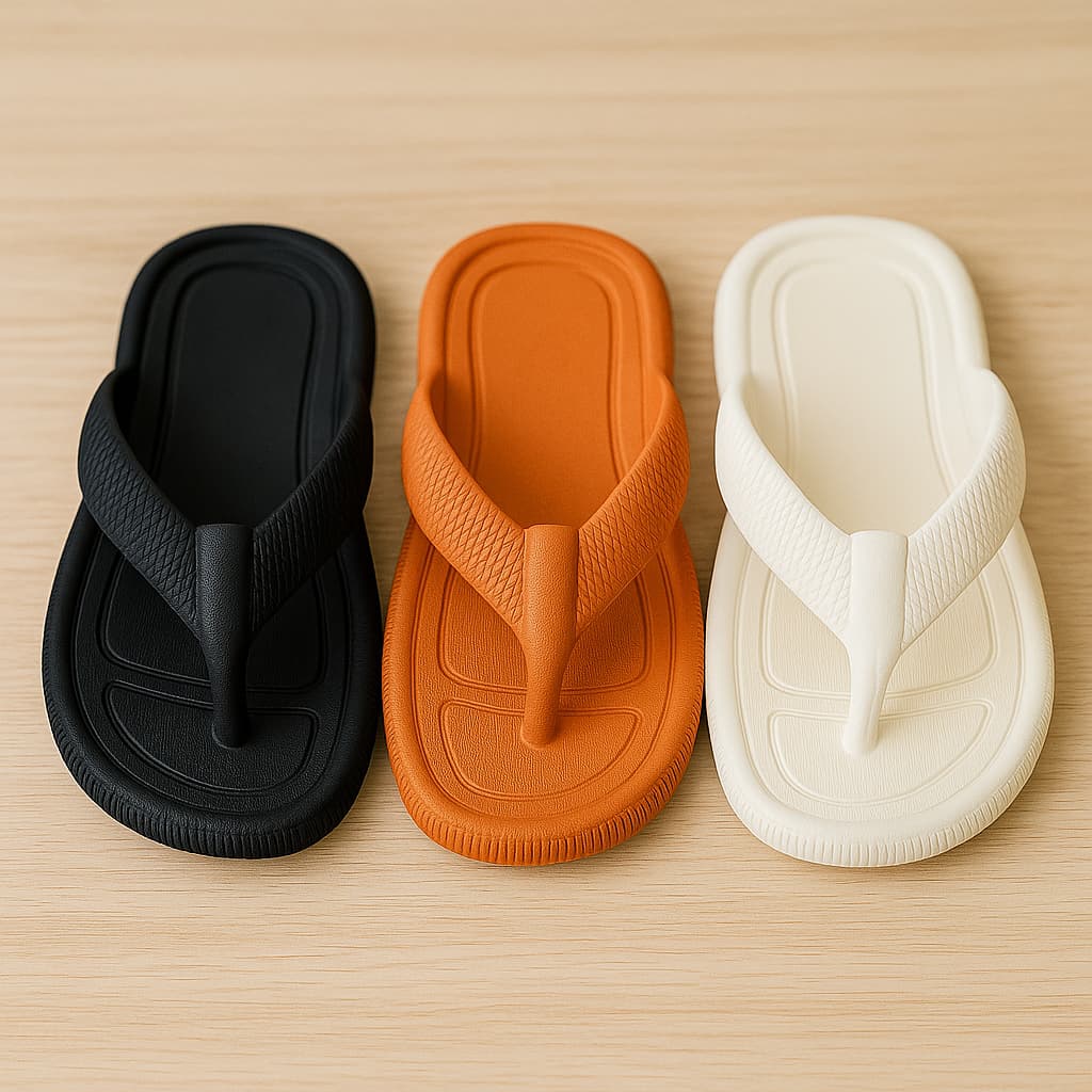 Chinelo Feminino Casual Confortável Leve Estiloso Praia Moda Verão Passeio