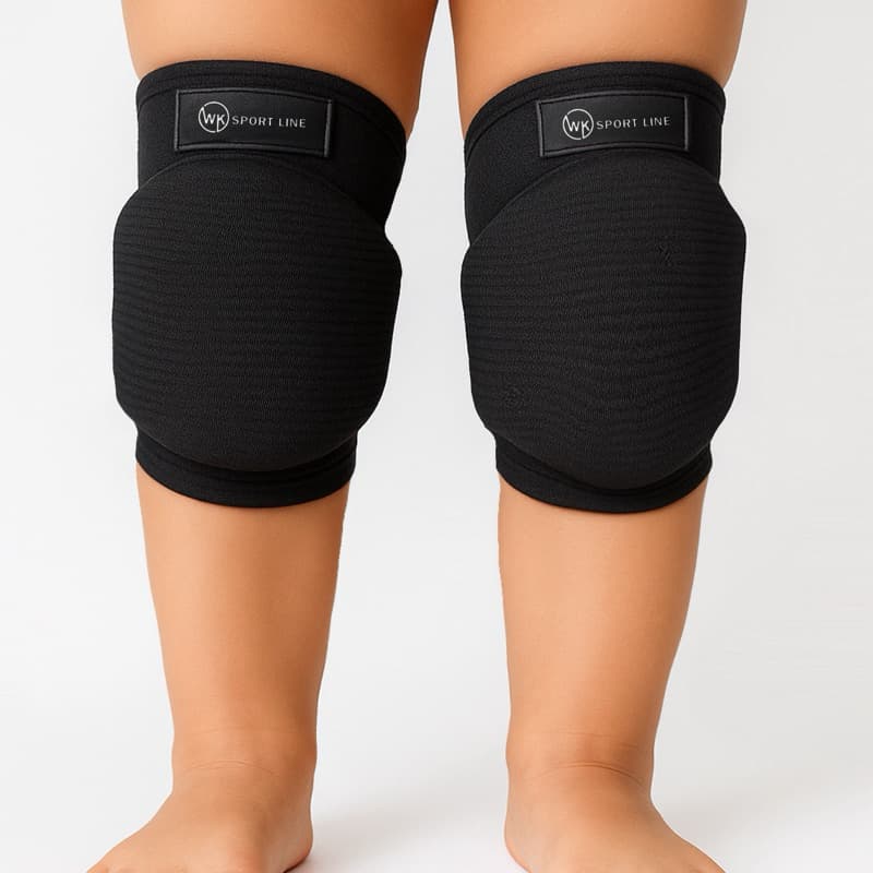 Joelheira esportiva Pro Vôlei futsal infantil Proteção para Joelhos