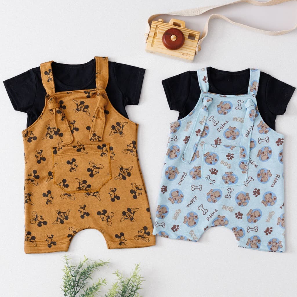 Roupa de Bebe Menina Menino Jardineira Salopete Romper