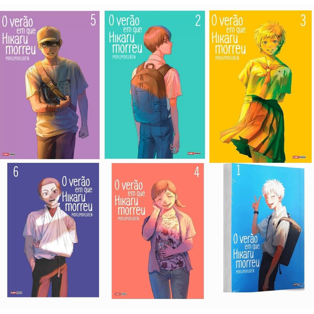 Mangá O Verão em que Hikaru Morreu Novo Lacrado Português