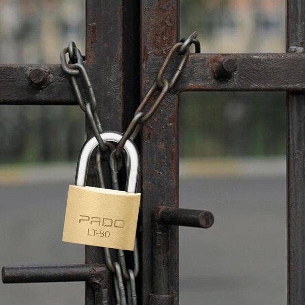 Cadeado Pado Latão 20mm 25mm 30mm 35mm 40mm 45mm e 50mm