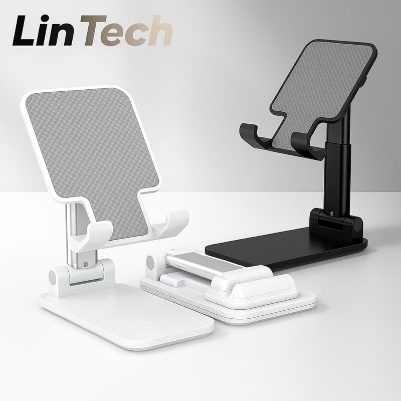 PROMOÇÃO!Suporte Para Celular e Tablet Dobrável Portátil Ajustável Apoio Mesa Suporte Para Celular giratório