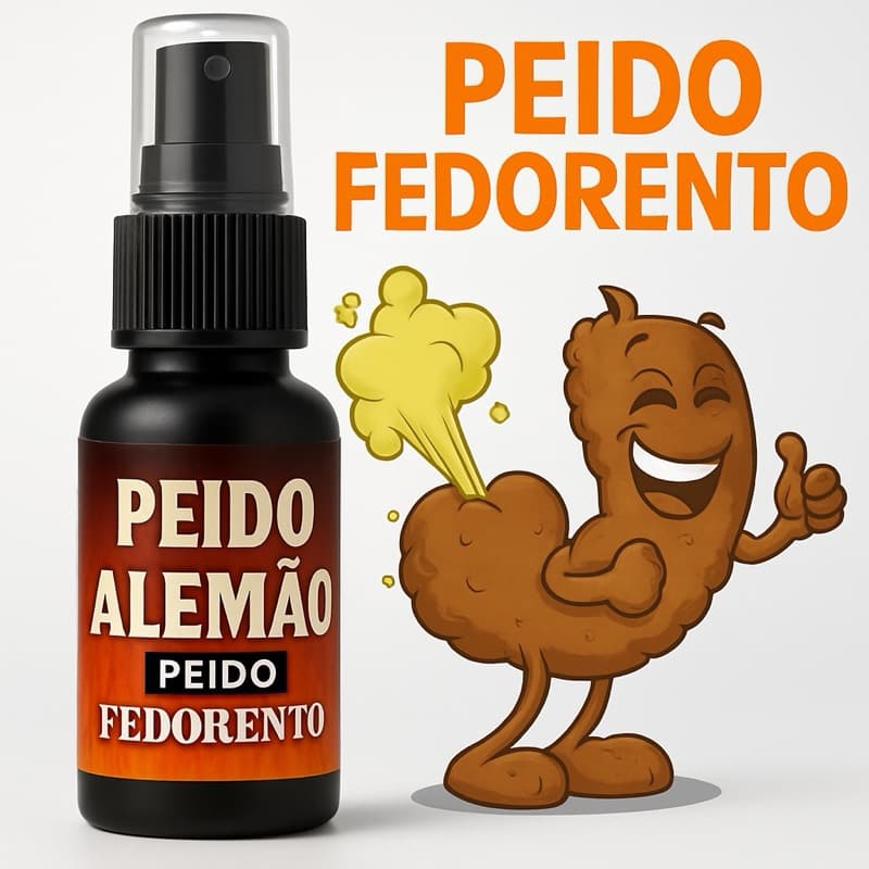 Peido Alemão - Peido Pronto Pum Pegadinha Super Forte 30ml