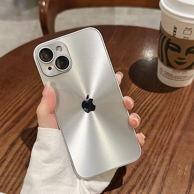 Capa Capinha Aurora -  Protetora A Laser De Luxo Para iPhone 11 12 13 14 15 16 Pro Max Premium Anti-Impacto AU01