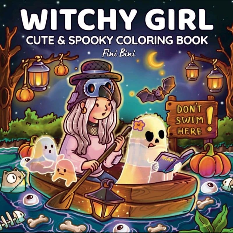 Witchy Girls – Desenhos Para Colorir