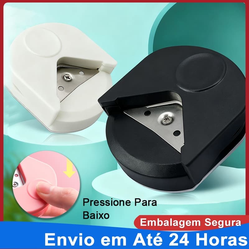 Arredondador de Canto Portátil Cortador de fotos Aparador de papel Ferramentas de artesanato