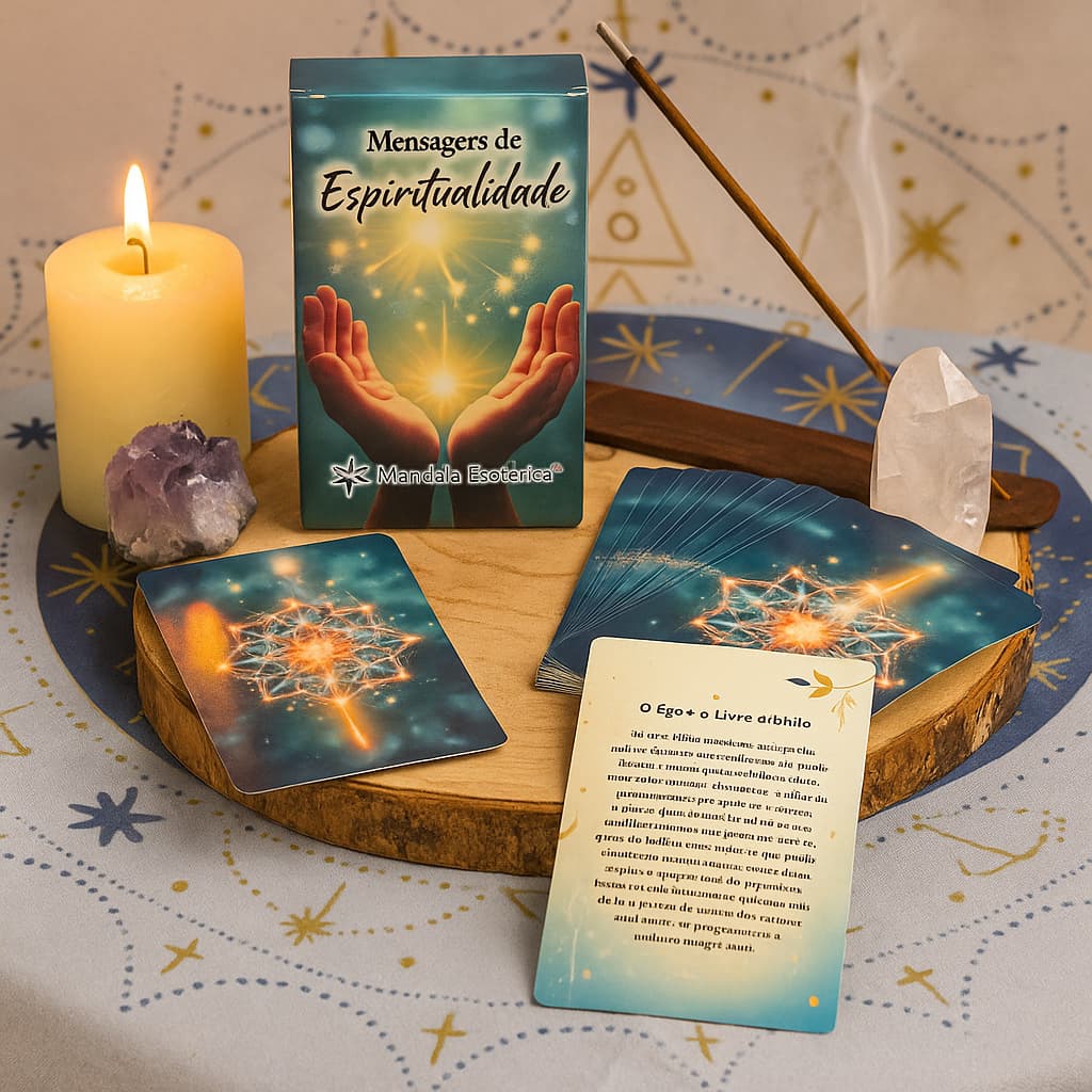 Mensagens De Espiritualidade Com 52 Cartas Explicativas