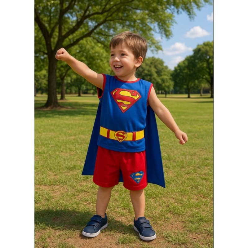 Fantasia Infantil Super Herói Menino conjuntos com Capa e o batman vem mascara