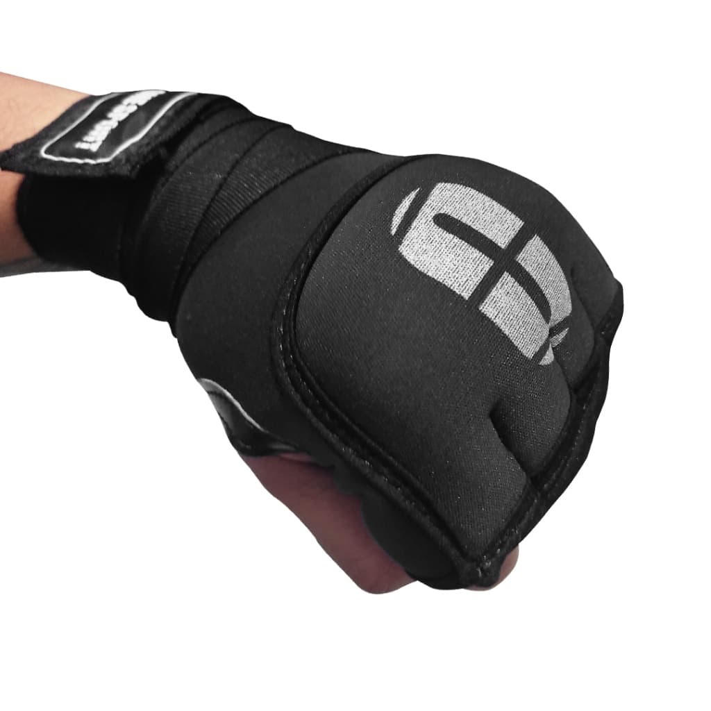 Luva de Treino Muay Thai Boxe MMA Sparring Bate Saco Bandagem Rapida