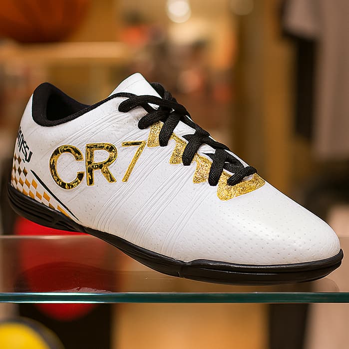 Chuteira Infantil Futsal Tenis Sapato Quadra Salão Menino Masculino Merks Cr Leve