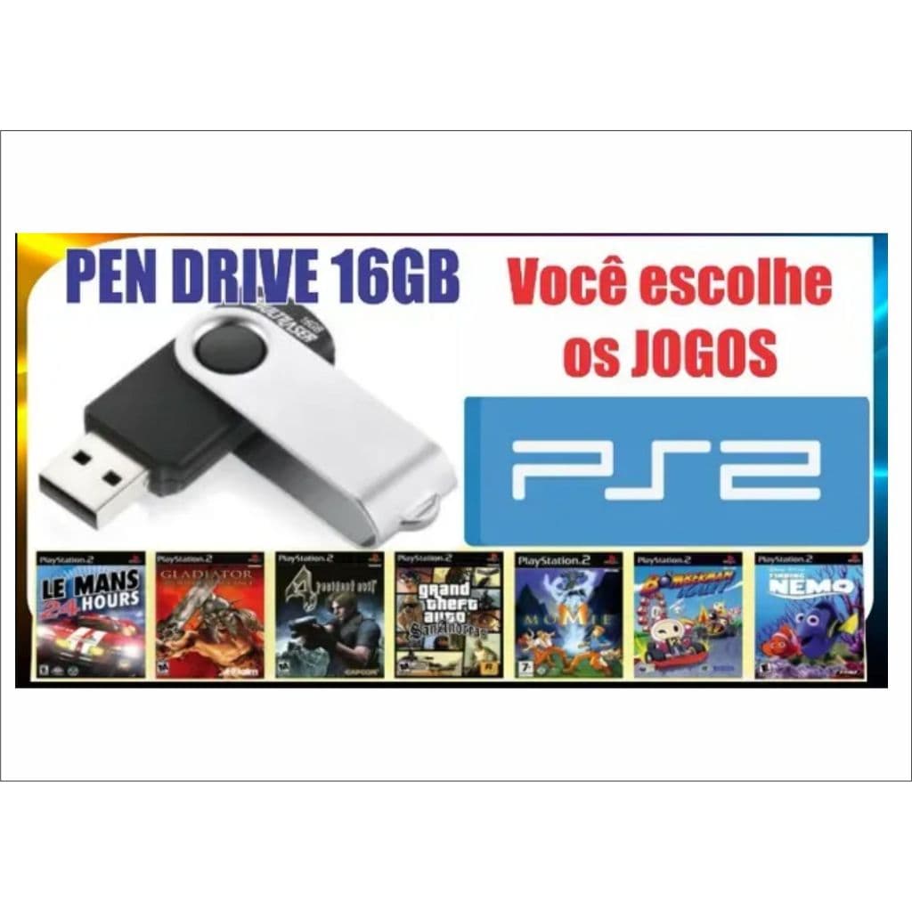Pen drive 16gb - playstation 2