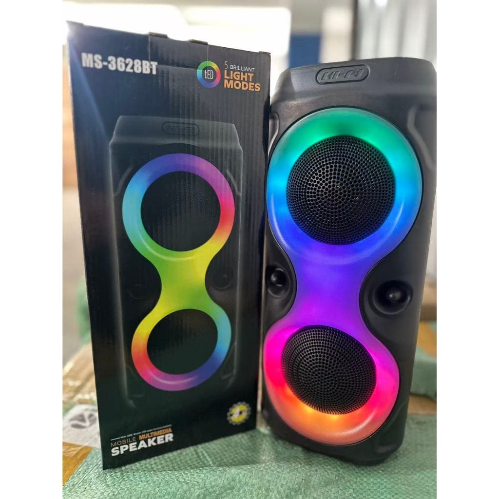 Caixa De Som Bluetooth Grande Caixa De Som Bluetooth Caixa De Som Potente Caixa Som Com Led RGB FM