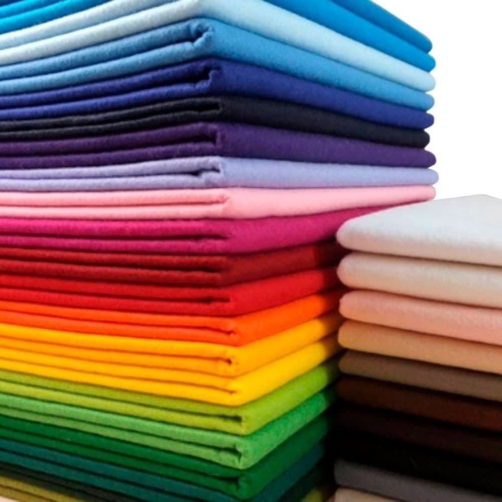 Feltro Liso Santa Fé 50cm x 70cm Artesanato Boneca Costura