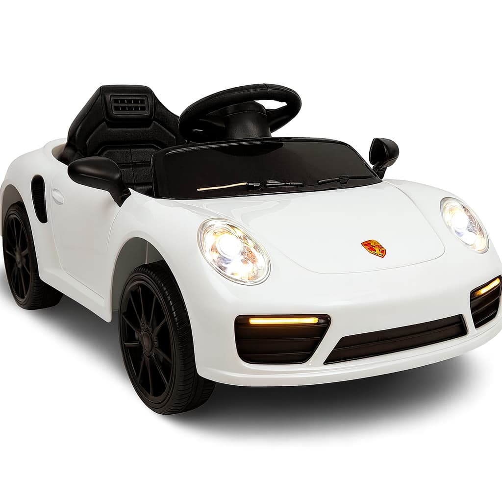 Carro Elétrico Infantil Compact 2 em 1 Manual e Controle Remoto Quadriciclo Carrinho de Passeio