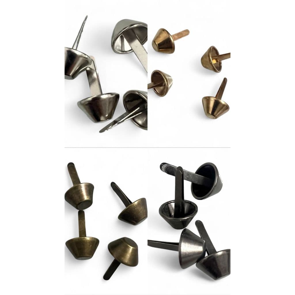 Pesinho (Bailarina) Latão para Bolsa 15mm (Pct com 4 Unid)