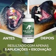 GEL ANTI TARTARO LAVIZOO 50ML - GEL LIMPEZA DENTAL - REMOÇÃO DO TARTARO E MAL HALITO DO ANIMAL