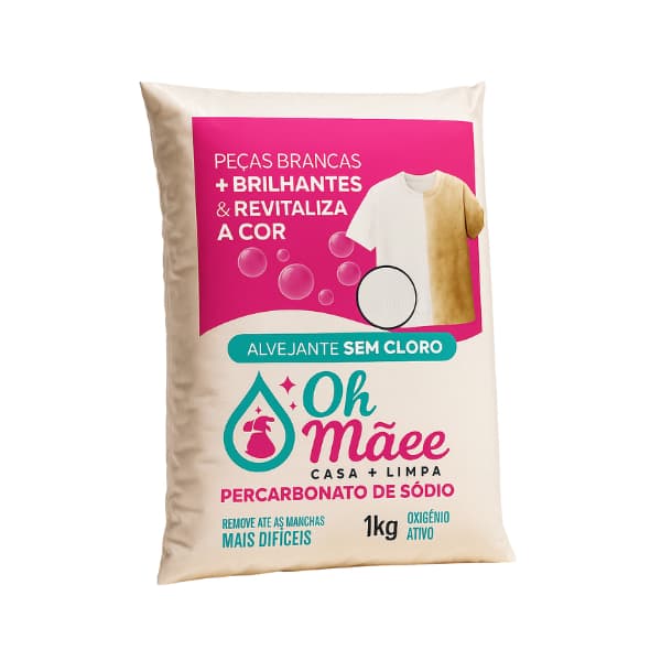 Alvejante Tira Manchas Branqueador Percarbonato, 500g/1kg/2kg