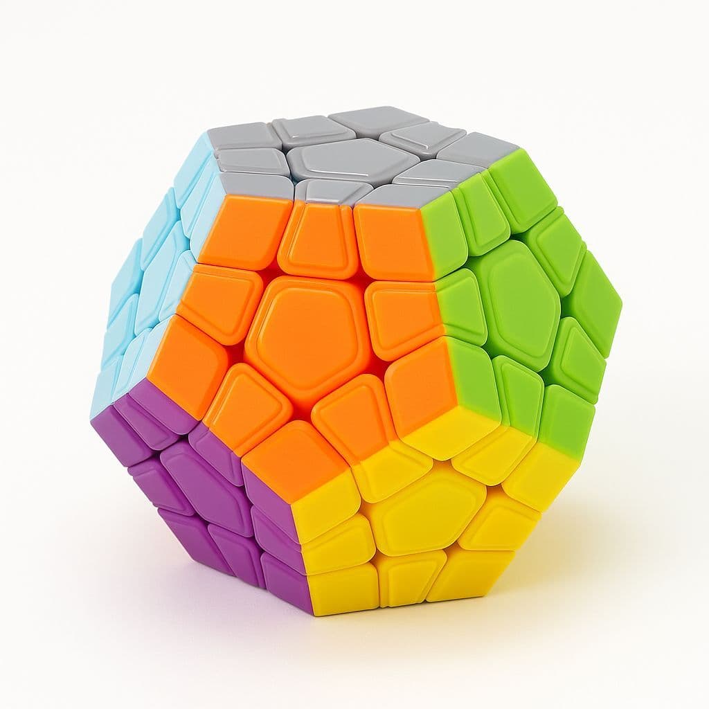 Brinquedo Cubo  Mágico Moyu Profissional Megaminx Stickerless