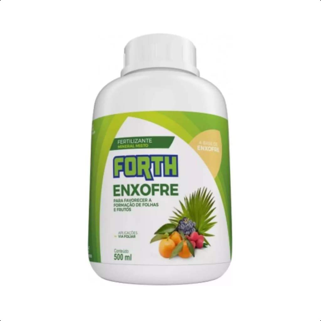 Fertilizante Adubo Forth Jardim Enxofre 500ml Concentrado Crescimento Manutenção Frutificação