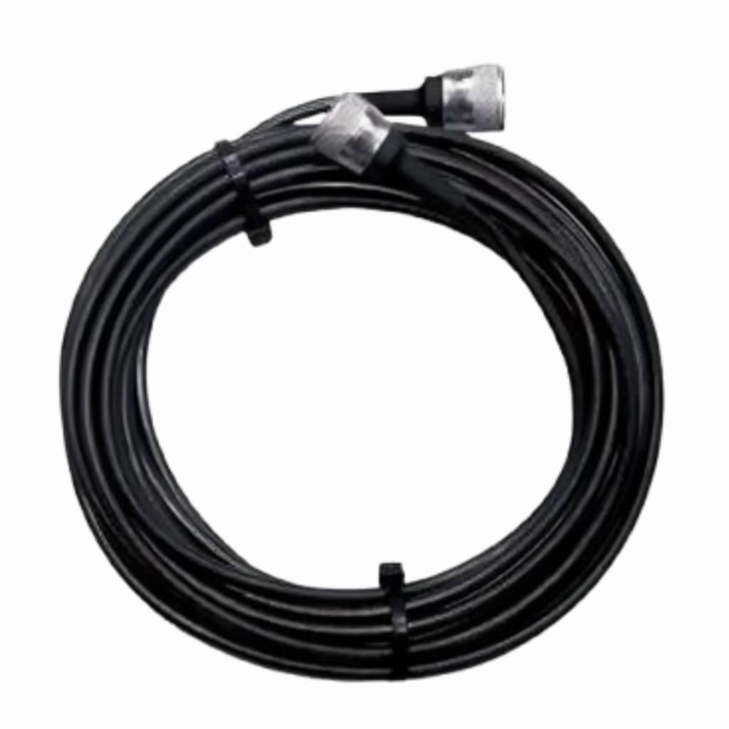 Cabo Descida 15 Metros Rg58 N Macho X Tnc P Amplimax Aquario