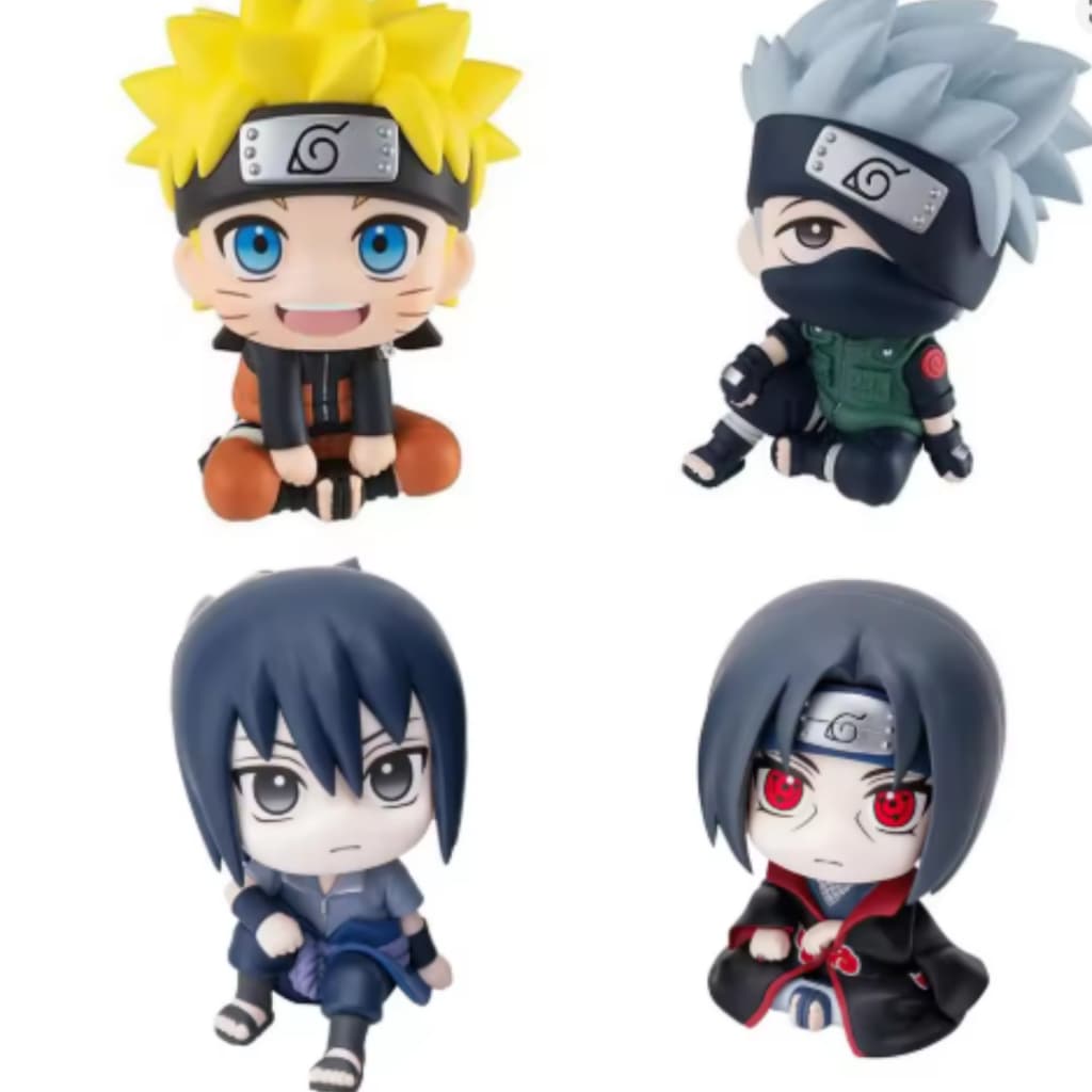 Action Figure Naruto 9cm  anime figura uzumaki naruto kakashi uchiha sasuke itachi brinquedos bonitos, figuras de ação