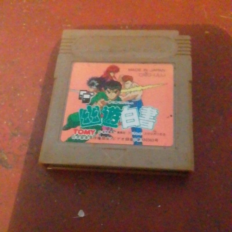 Cartucho de Game Boy Yu Yu Hakusho original