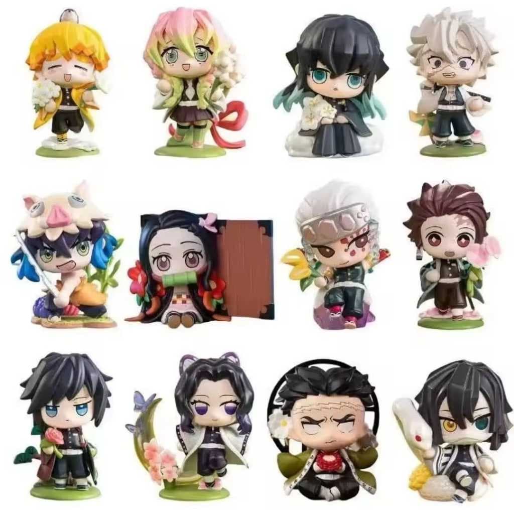 Demon Slayer Boneco Tanjiro Nezuko Inosuke Zenitsu Mitsuri Rengoku Tengen Tomioka Shinobu Tengen