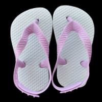 CHINELOS | SANDÁLIAS - BABY | INFANTIL | NENÉM | - BORRACHA MACIA | COM PRÉSILIA S/ ELÁSTICOS