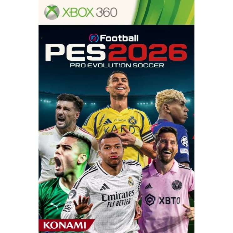 Pes 2026 Xbox 360 Atualizado
