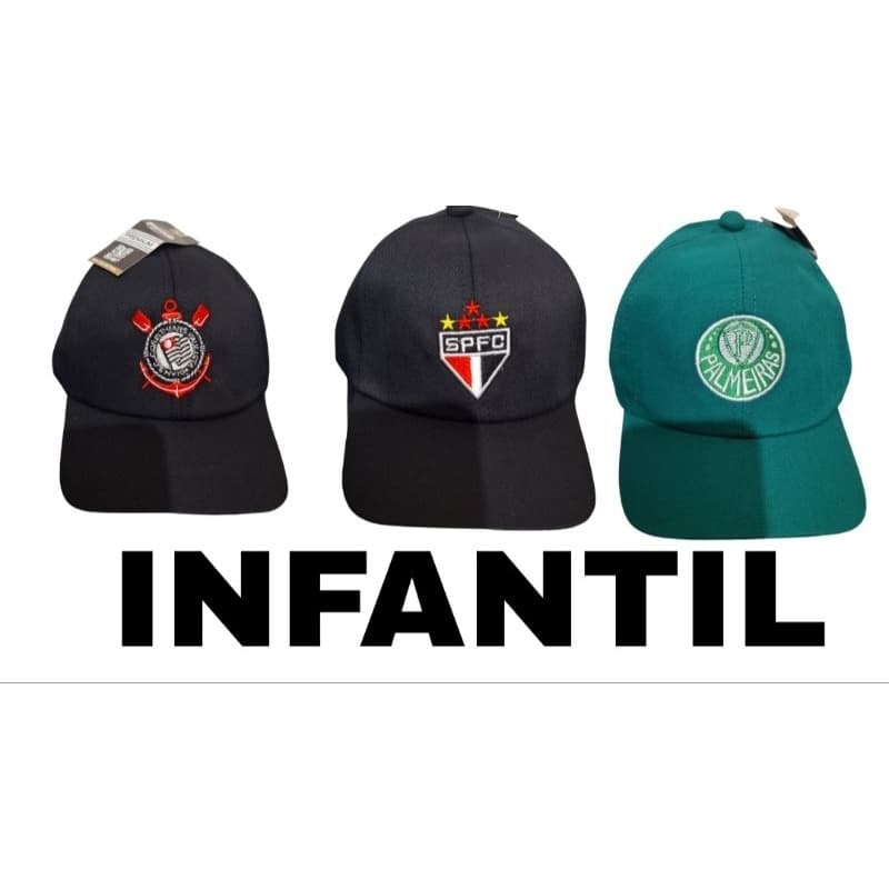 Boné infantil Times conforto e estilo para criança Chapéu