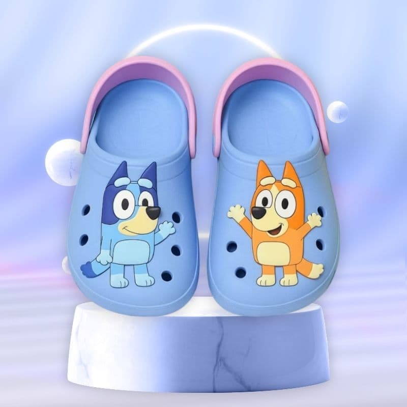 Babuche Emborrachado Infantil menina/menino Bluey e Pingo