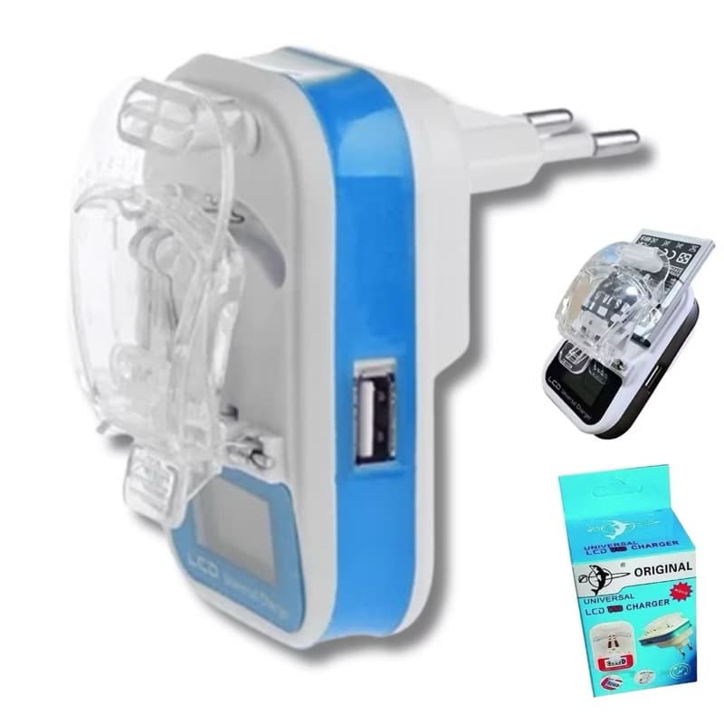 Carregador Universal de Baterias para Celulares