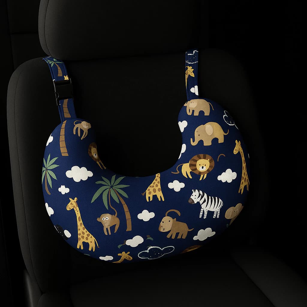 Almofada Apoio Protetora de Pescoço Carro / viagem