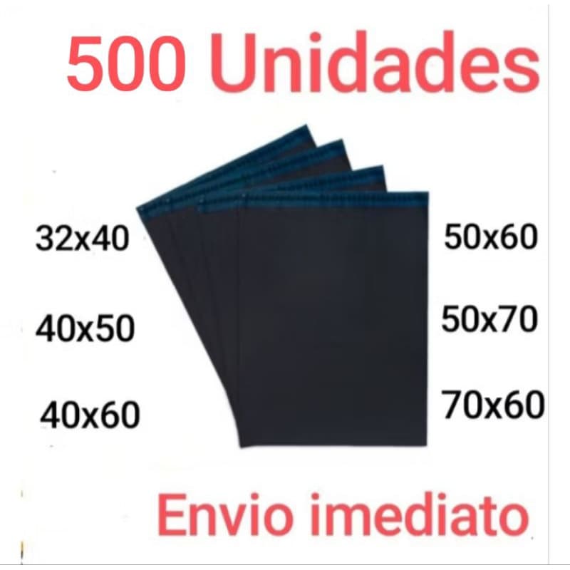 Saquinho para envio 500 unidades Embalagem ecommerce